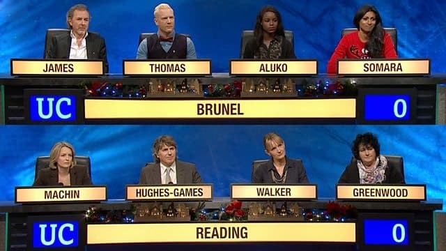 Christmas 217 - Brunel University v Reading University