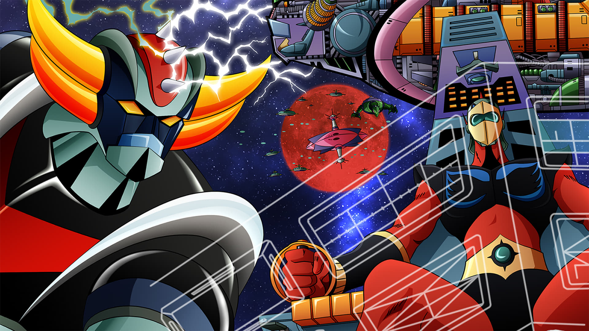 UFO Robot Grendizer - Red Sunset Showdown