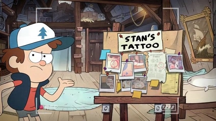Dipper 's Guide to the Unexplained - Stan' s Tattoo