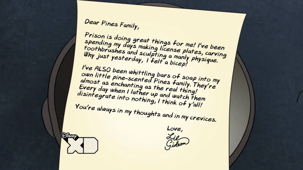 Creepy Letters from Lil Gideon - Pine-Scented