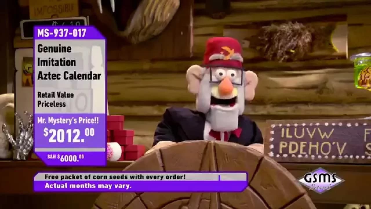 Shop at Home with Mr. Mystery - Aztec Calendar