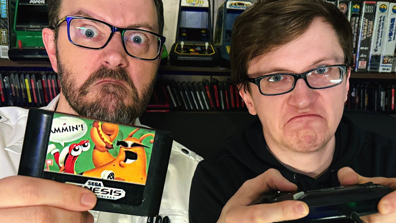 ToeJam Earl con Scott el Woz (Sega Genesis)